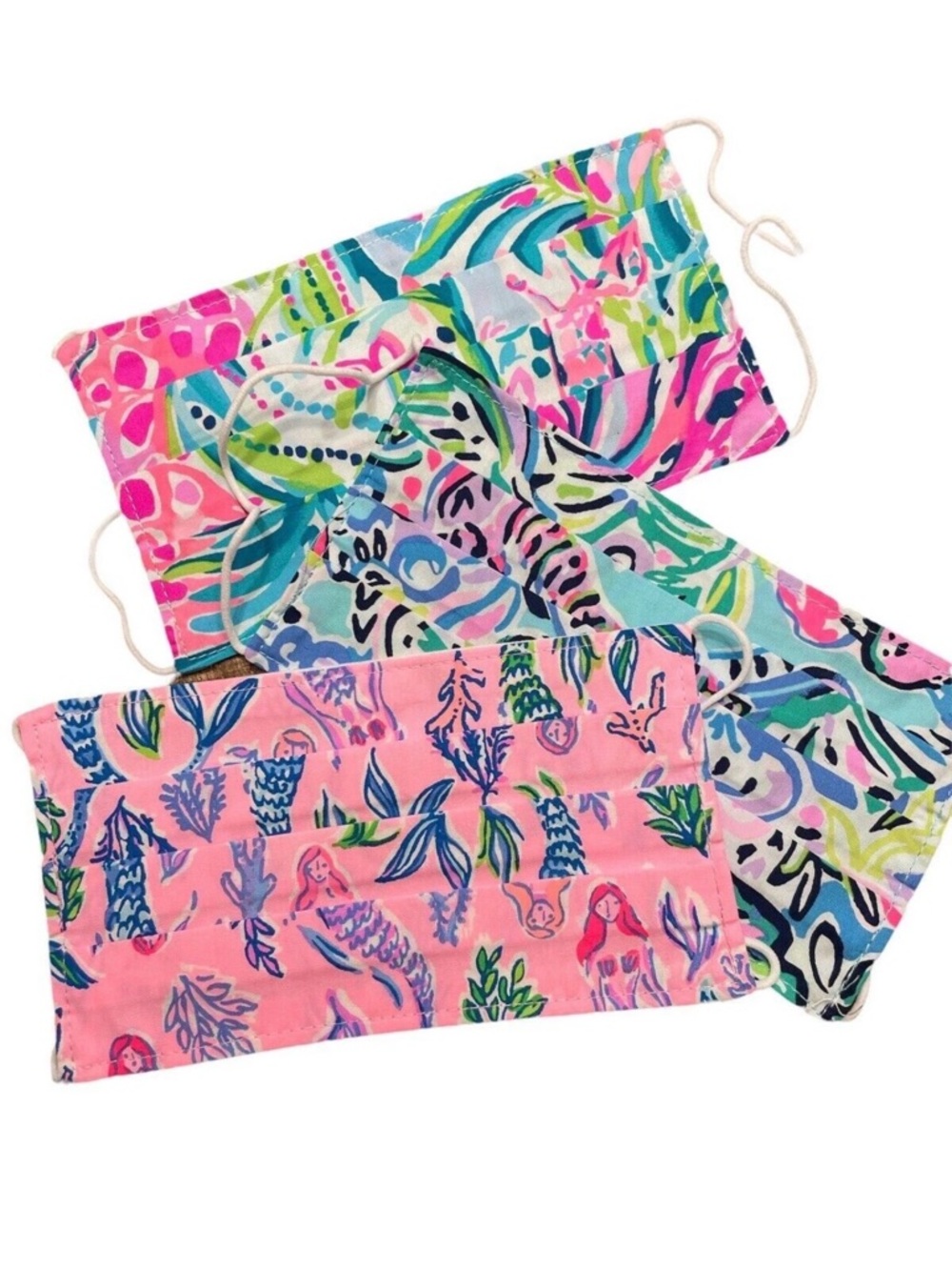 Lilly Pulitzer 💥Rainbow Pack 3 💥 Retired prints - face mask
